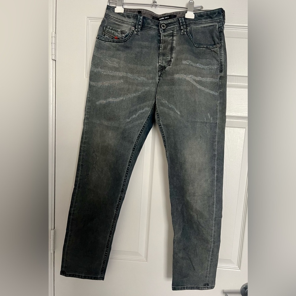 Diesel D.N.A Larkee-Beex Regular Tapered Jeans 084TL Made In Italy Sz W 30 X L30